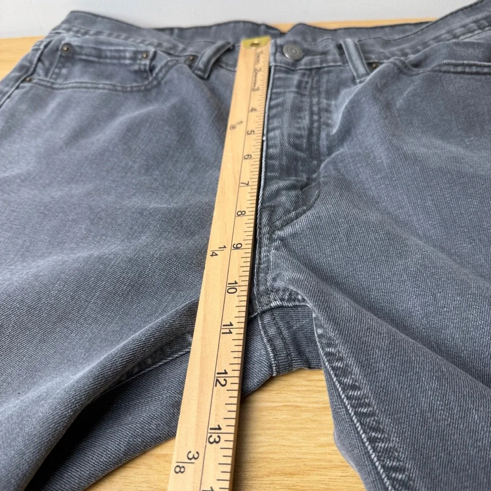 Levi's 541 Mens Athletic Tapered Jeans 34x31 Grey Denim Everyday Wear Normcore